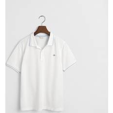 Gant 134/140 Pikétröjor Gant Teens Pikétröja Med Kontrasterande Kanter - 134/140