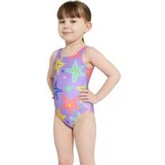 Zoggs Stargaze Scoopback Junior Swimsuit - Stargaze Print