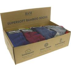 Bamboo Clothing Mixed Narrow Stripe Socks - 8-11