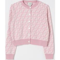 Knitted Sweaters Children's Clothing Fendi Sweater Kids - Rosa