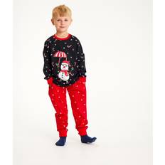 Christmas Sweats Flying Snowman - Barn