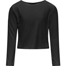 Piger - Sort Bluser & Tunikaer Kids Only Top Kogea L S 2-Ways Top Jrs - Black