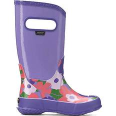 Bogs Girls Multi Flower Lightweight Rain Boot Wellies - Violet