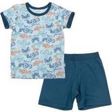 Bambu Pyjamasar Barnkläder Joha Pyjamas - Blue