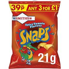 Smiths Snaps Spicy Tomato Snacks 21g Pack of 30
