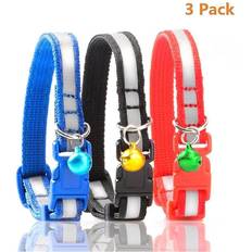 Pets Wejoy Reflective Cat Collars With Bells