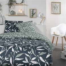 Textiles Today Parure Lit 2 Personnes 240x220 Cm Bleu Housse de couette Bleu (240x220cm)