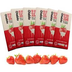 White Chocolate Bar with Strawberry 75g Pack Of 6