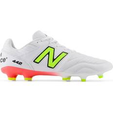 New Balance 442 v2 Pro AG Flash Point - Vit/Grön/Svart