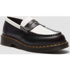 Dr. Martens Penton Two-Tone Smooth Leather Loafers - Black