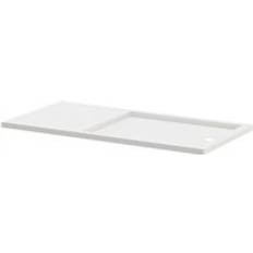 Wholesale Domestic Pearlstone Slip Resistant 1600mm x 800mm x 40mm Walk In Shower Tray