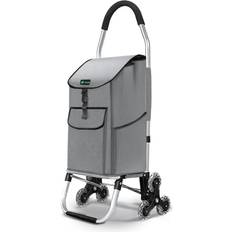 Vounot Folding Shopping Trolley - Grey