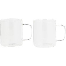 H&M 2-pack glasmugg Mugg 33cl 2st