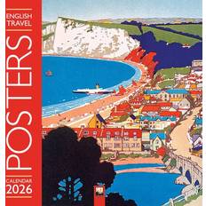 FSC (The Forest Stewardship Council) Calendars Flame Tree Publishing English Travel Posters Wall Calendar 2026