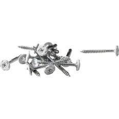 Træbetonskrue PH2 5.0 x 64 mm RAL 9003 Hvid 100 Stk