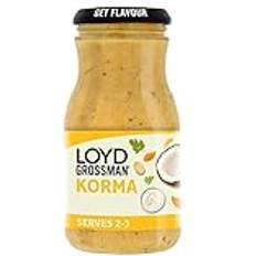 Loyd Grossman Korma Sauce 350 g Jar Pack of 1