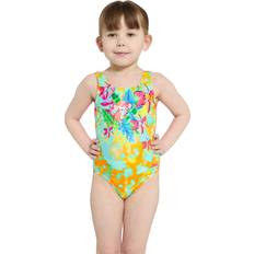 Zoggs Wildwood Scoopback Junior Swimsuit - Wildwood Print