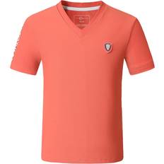 128/134 T-shirts Covalliero T-shirt Barn/Junior V - Korall