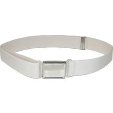 CTM Adjustable Elastic Belt with Magnetic Buckle - Cream