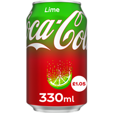 Food & Drinks Coca-Cola Lime 24 x 330ml Cans 33cl 24pcs 24pack