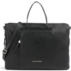 Piquadro Mapper Piquadro Circle Briefcase - Black