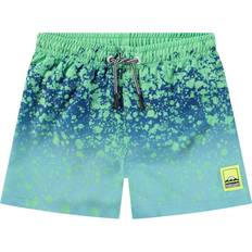 Molo Swim Shorts Molo Niko Splash Swim Shorts - Blue/Green