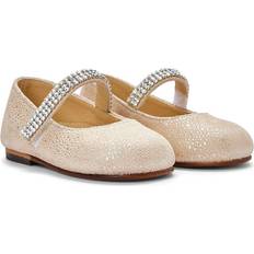 Babywalker Crystal-Embellished Ballerina Shoes - Kids - Calf Leather/Goat Skin