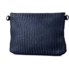 Lakeland Leather Wreay Womens Crossbody Handbag - Navy