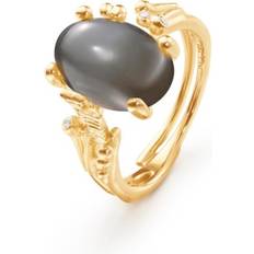 Ole Lynggaard Ring Boho - Grey Moonstone