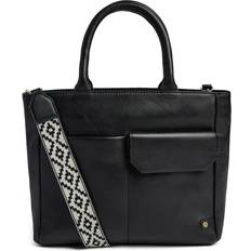 Depeche Håndtasker Depeche Stilfuld Skuldertaske Med Justerbar Canvasrem - Black