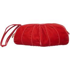Rød Clutch tasker Emporio Armani Velvet Clutch Bag - Rosso