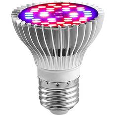 Röd Växtlampor LED Växtglödlampa 30 W E27 40 st