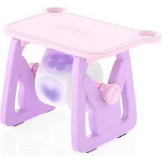 Munbyn 2025 New Label Holder for Roll and Fan-Fold Labels Thermal Stickers ILH02 Pink and Purple