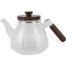 Transparent Teapots HG Hg Heatproof Borosilicate Glass 1000ml Clear Tea Kettle Teapot