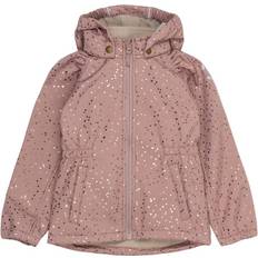Mikk-Line Jakker Børnetøj Mikk-Line Softshelljakke Med Fleece - Twilight Mauve