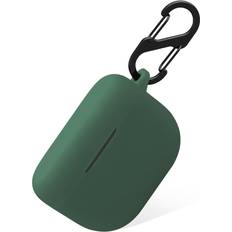 Geiomoo Silicone Case for Jabra Elite 8 Active Jabra Elite 10 Protective Cover with Carabiner