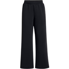 Under Armour Unstoppable Fleece Wide Leg Pants - Black/Black