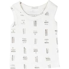 Grey Tank Tops Children's Clothing L'ovedbaby Kids' Organic Tank Top - Gray Lines