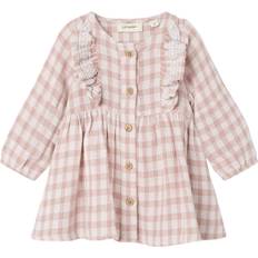 Bebisar Klänningar Lil'Atelier Peach Whip Dagmar Loose Klänning - 62