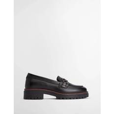 Barbour Loafers Barbour Maddie Leather Loafers - Black