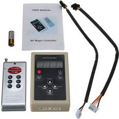 Greenzech 12V 2V Magic Dream Color RGB 133 Changes RF Controller For RGB 6803 LED Light Strip