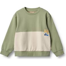 Wheat Sweatshirts Wheat Kid's Sweatshirt Steff - Olive