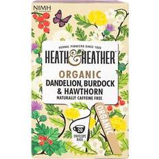 Organic Dandelion Burdock Hawthorn 20 Tea Bags