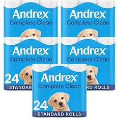 Andrex Toilet Rolls x120 Classic Clean Fragrance-Free 2 Ply