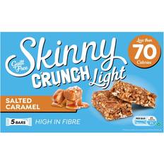 Sweetener Confectionery & Biscuits Skinny Crunch Light Salted Caramel Bars 19g 5pcs