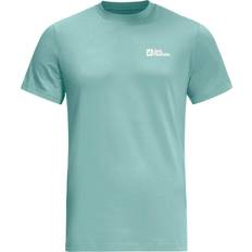 Jack Wolfskin Men Tops Jack Wolfskin Essential Short Sleeve T-shirt - Turquoise