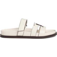 Tory Burch Ines Triple-Band Sport Mule Sandals - New Ivory