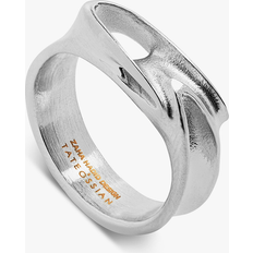 Palladium Rings Tateossian Zh Ring - Silver