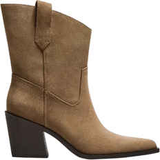 Bershka Comwboystøvler - Sand