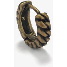 Herr Örhängen Radiant Pendientes Hombre Padlock Ipg - Acero Dorado